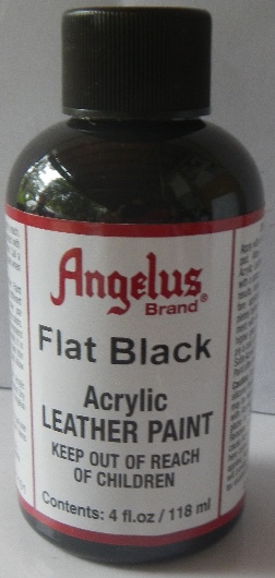 Angelus Acrylic Paint Flat Black 118ml